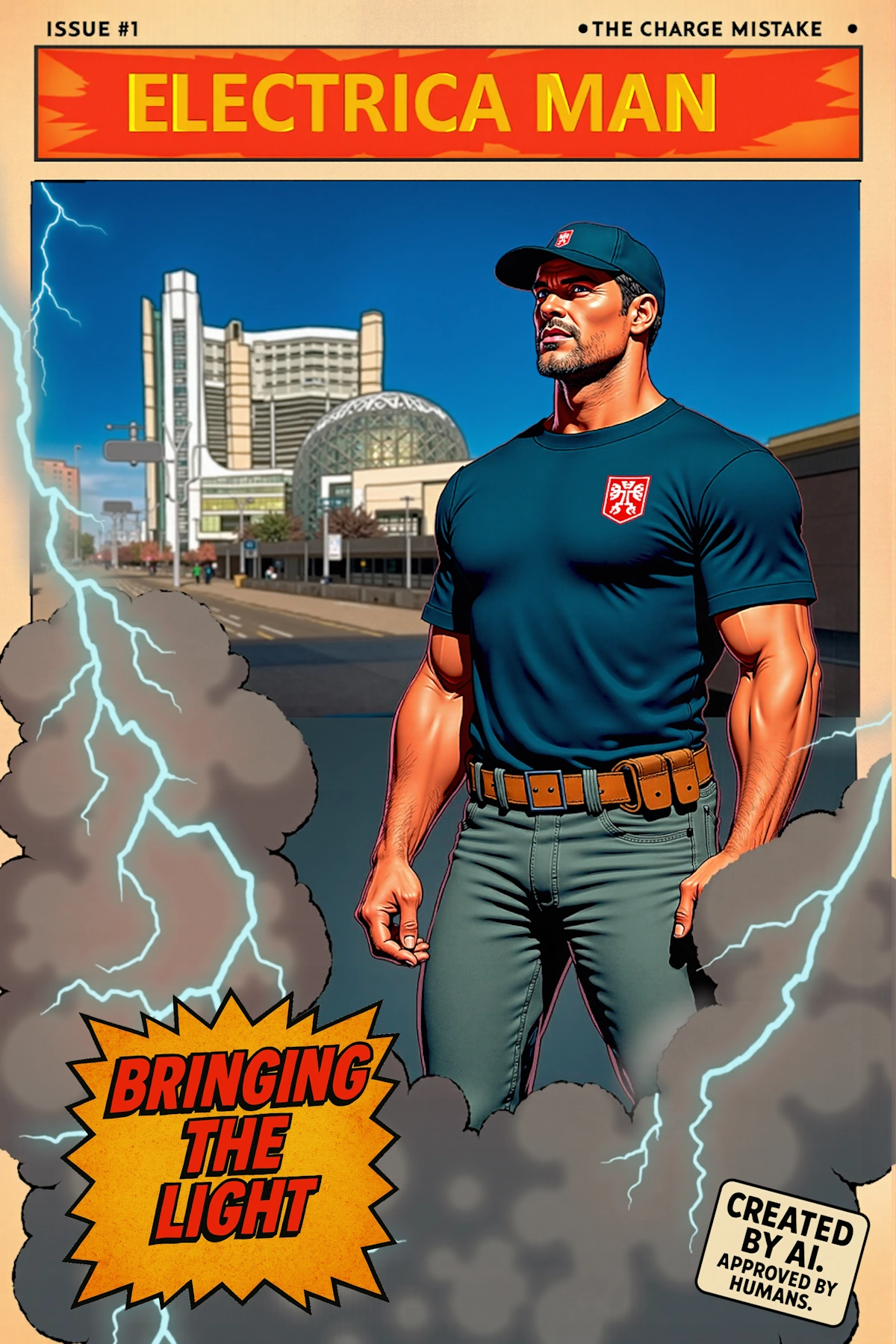 Electrica Man Comic Page 1