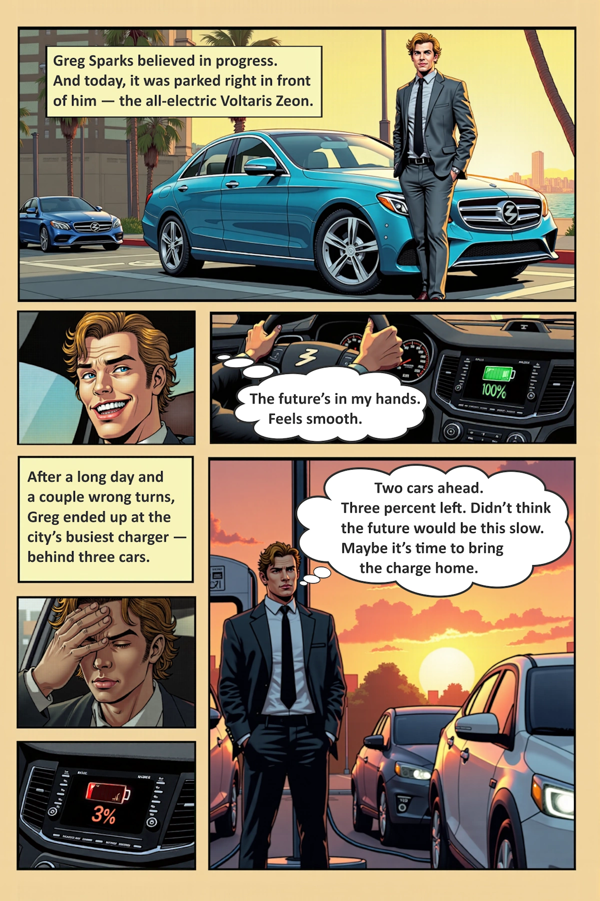 Electrica Man Comic Page 2