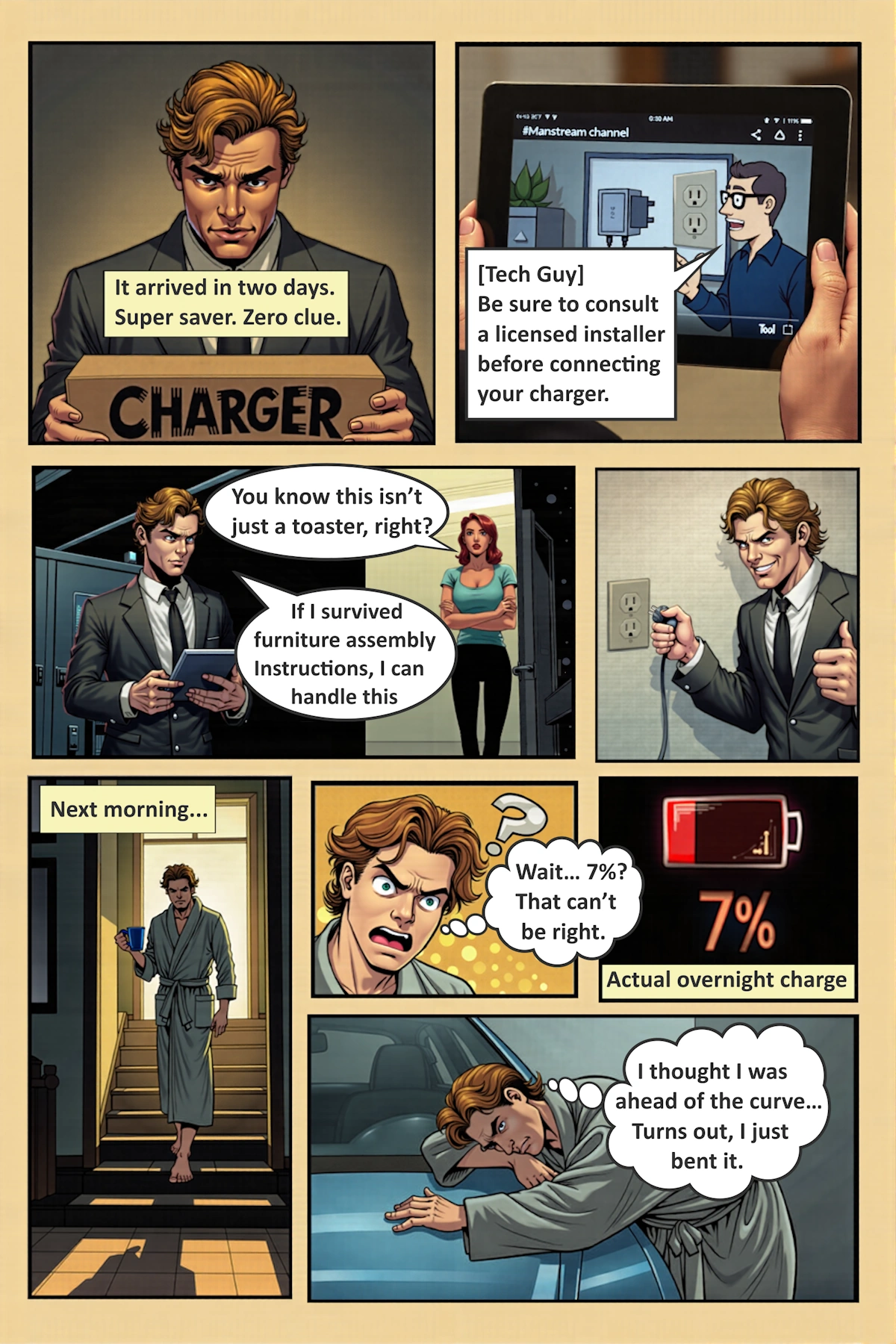 Electrica Man Comic Page 3