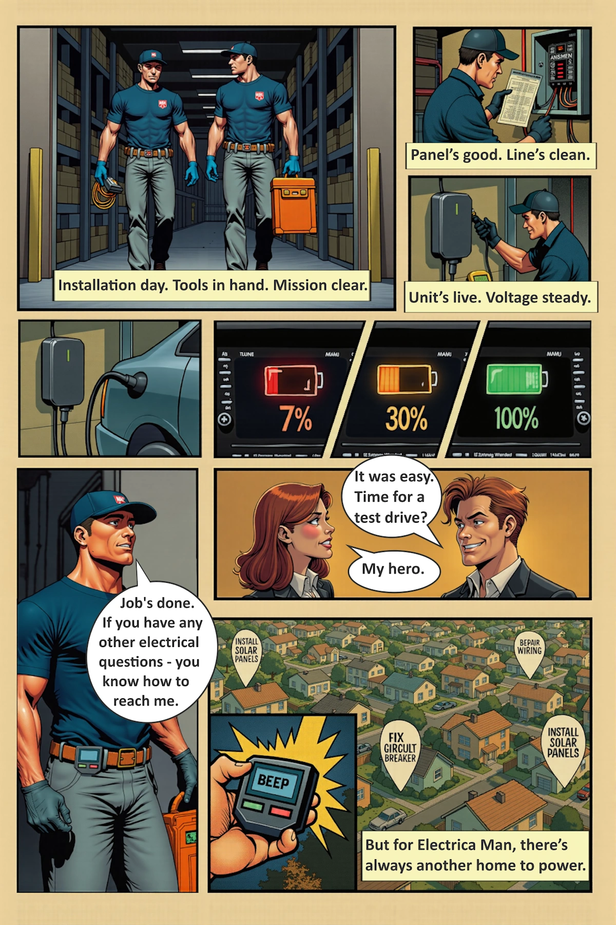 Electrica Man Comic Page 5